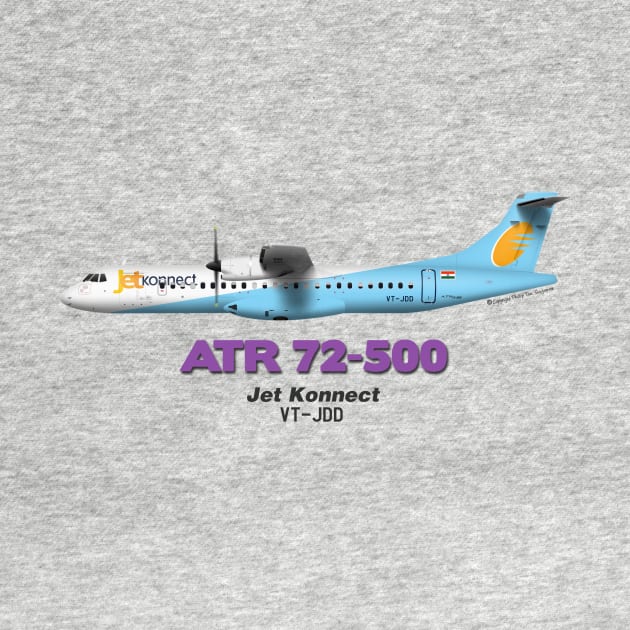 Avions de Transport Régional 72-500 - Jet Konnect by TheArtofFlying